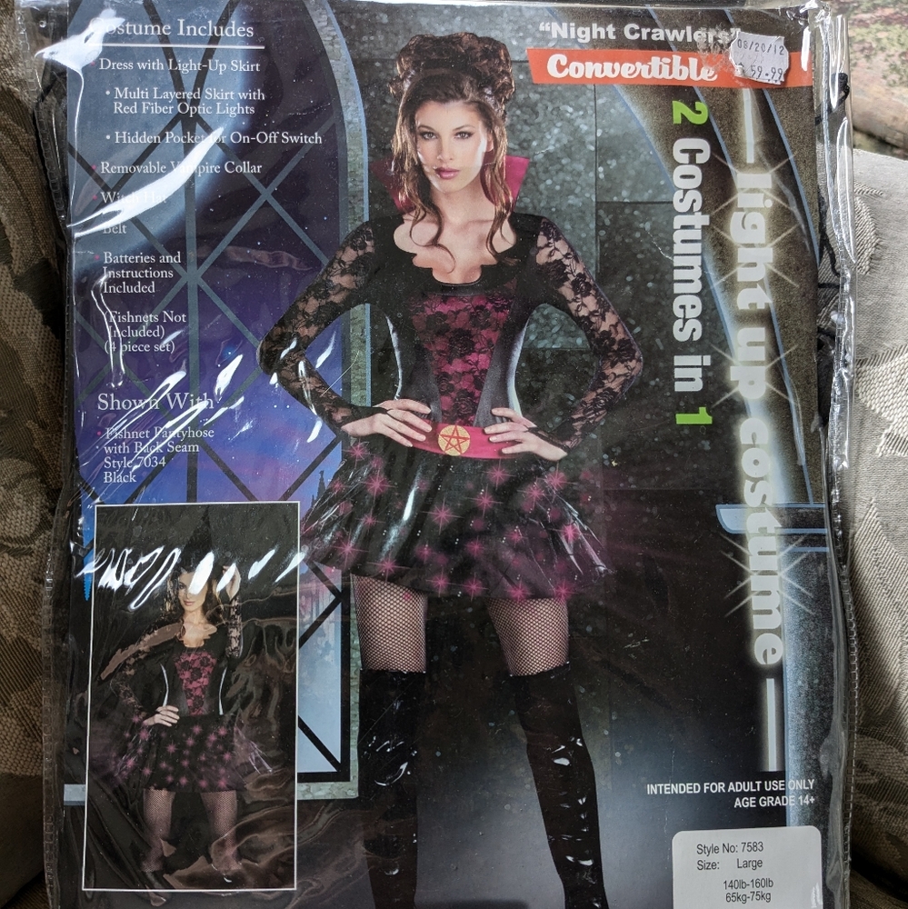 Woman costume "Night Crawler"